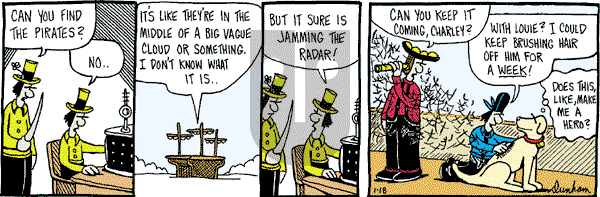 Overboard on Saturday January 18, 2003 Comic Strip