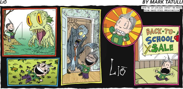 Lio on Sunday August 23, 2009 Comic Strip