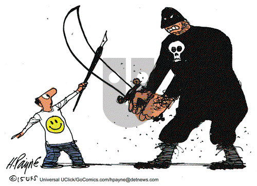 Henry Payne on Friday January 9, 2015 Comic Strip