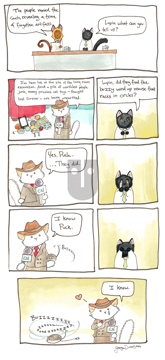 Breaking Cat News on Thursday November 13, 2014 Comic Strip