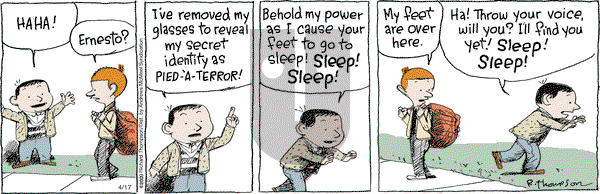 Cul de Sac - Wednesday April 17, 2024 Comic Strip