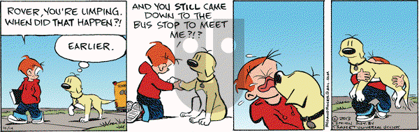 Red and Rover - Monday October 14, 2013 Comic Strip