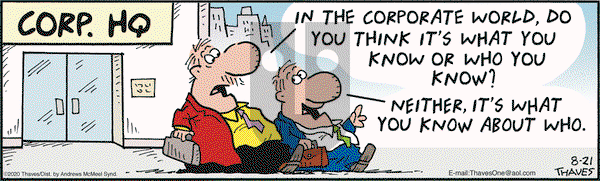Frank and Ernest on Friday August 21, 2020 Comic Strip