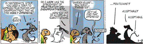 Over the Hedge on Saturday February 18, 2012 Comic Strip