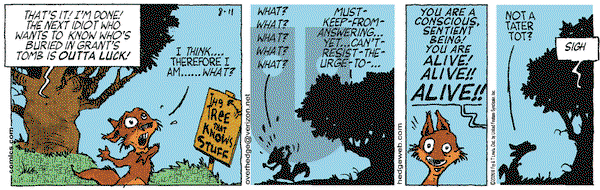 Over the Hedge on Friday August 11, 2006 Comic Strip