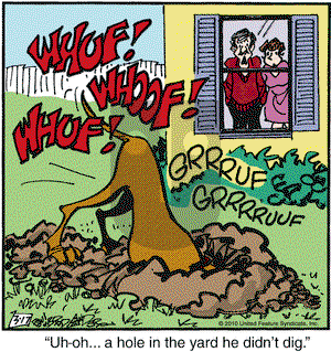 Marmaduke on Wednesday March 17, 2010 Comic Strip
