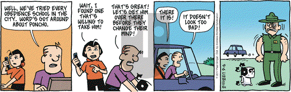 Pooch Cafe on Wednesday September 6, 2017 Comic Strip