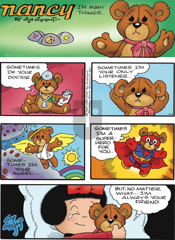 Nancy on Sunday November 26, 2017 Comic Strip
