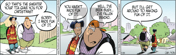 Baldo on Thursday January 31, 2019 Comic Strip