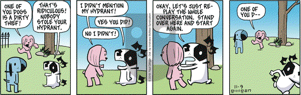Pooch Cafe on Friday November 9, 2018 Comic Strip