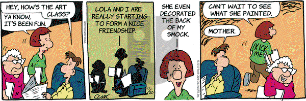 Lola - Saturday November 20, 2010 Comic Strip