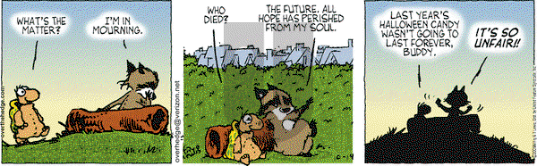 Over the Hedge on Wednesday October 14, 2009 Comic Strip