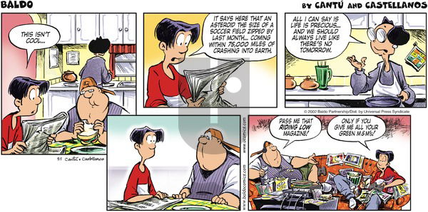 Baldo on Sunday September 1, 2002 Comic Strip