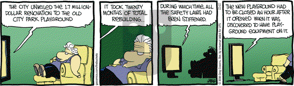 The Buckets on Monday December 12, 2016 Comic Strip