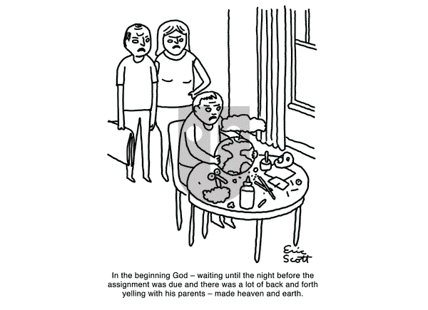 1 and Done on Monday February 3, 2025 Comic Strip