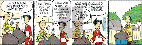 Baldo on Thursday July 29, 2010 Comic Strip