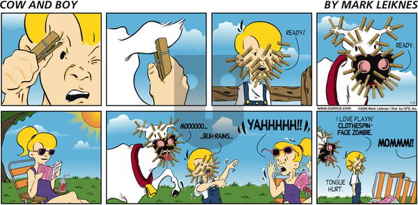 Cow and Boy Classics - Sunday July 23, 2006 Comic Strip