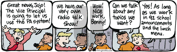 JumpStart on Wednesday September 11, 2013 Comic Strip