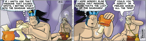 Alley Oop on Tuesday August 2, 2016 Comic Strip