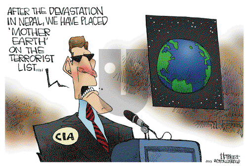 Jerry Holbert on Tuesday April 28, 2015 Comic Strip