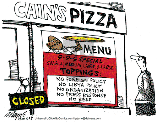 Henry Payne - Monday December 5, 2011 Comic Strip