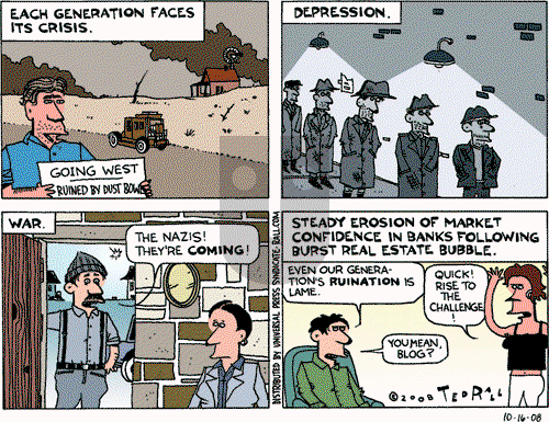 Ted Rall on Thursday October 16, 2008 Comic Strip