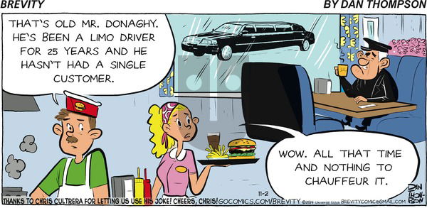 Brevity on Sunday November 2, 2014 Comic Strip