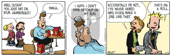 Frazz on Monday November 13, 2006 Comic Strip