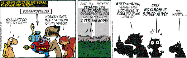 Over the Hedge on Thursday August 15, 2013 Comic Strip