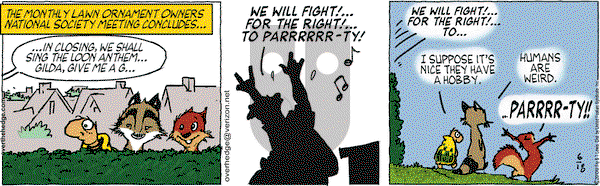 Over the Hedge on Friday June 18, 2010 Comic Strip