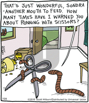 The Argyle Sweater on Thursday July 28, 2016 Comic Strip