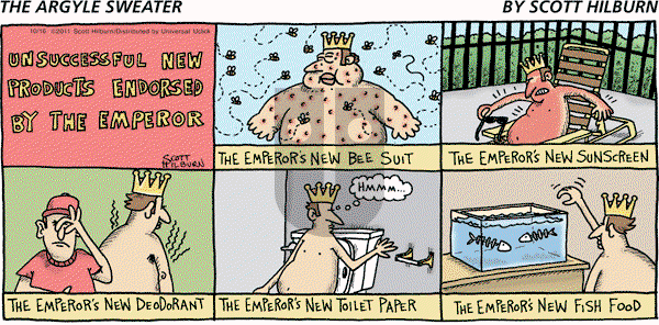 The Argyle Sweater on Sunday October 16, 2011 Comic Strip