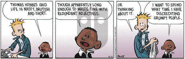 Frazz on Friday April 11, 2014 Comic Strip