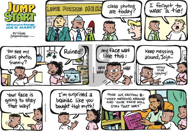 JumpStart on Sunday June 5, 2016 Comic Strip