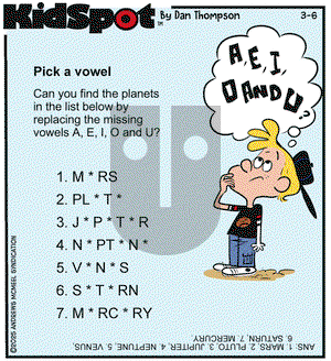 KidSpot on Thursday March 6, 2025 Comic Strip