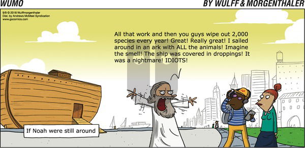 WuMo on Sunday September 9, 2018 Comic Strip