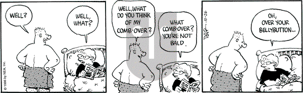 Betty on Saturday October 26, 1996 Comic Strip