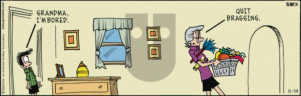 Grand Avenue on Friday August 14, 2020 Comic Strip