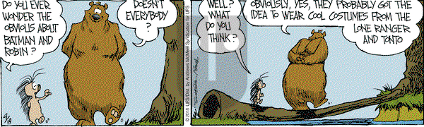 The Grizzwells on Thursday April 19, 2018 Comic Strip