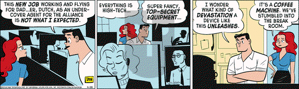 Rip Haywire on Tuesday April 26, 2016 Comic Strip