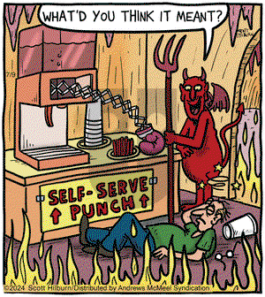 The Argyle Sweater - Tuesday July 9, 2024 Comic Strip
