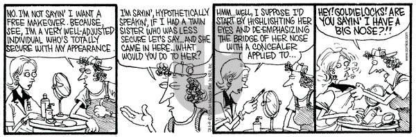 Monty on Saturday March 4, 2006 Comic Strip