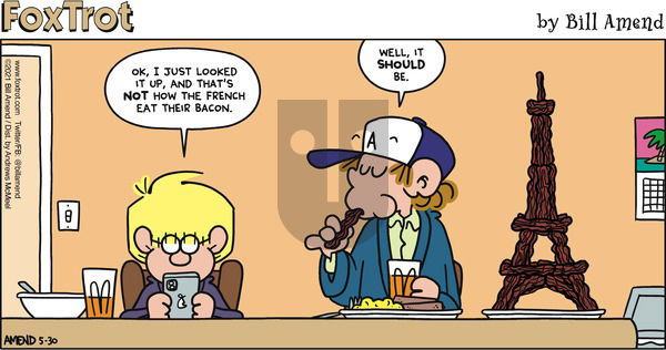 FoxTrot on Sunday May 30, 2021 Comic Strip