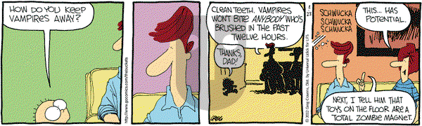The Buckets on Thursday February 23, 2012 Comic Strip