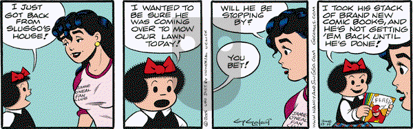 Nancy on Saturday June 13, 2015 Comic Strip