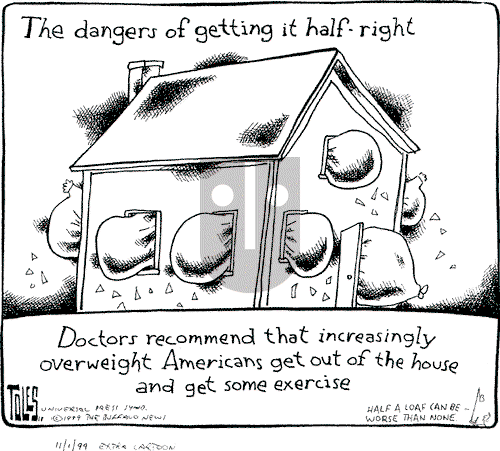 Tom Toles on Saturday March 25, 2000 Comic Strip
