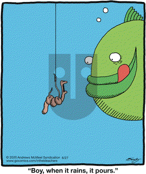 In the Bleachers on Saturday June 27, 2020 Comic Strip