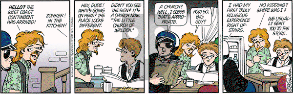 Doonesbury on Saturday August 31, 2019 Comic Strip