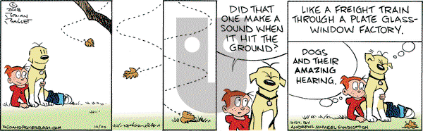 Red and Rover on Saturday October 20, 2018 Comic Strip