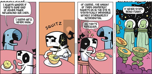 Pooch Cafe on Sunday September 22, 2019 Comic Strip